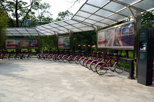 自行车租赁站