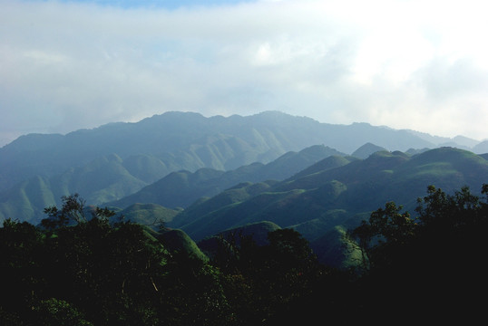 贵州高原的山