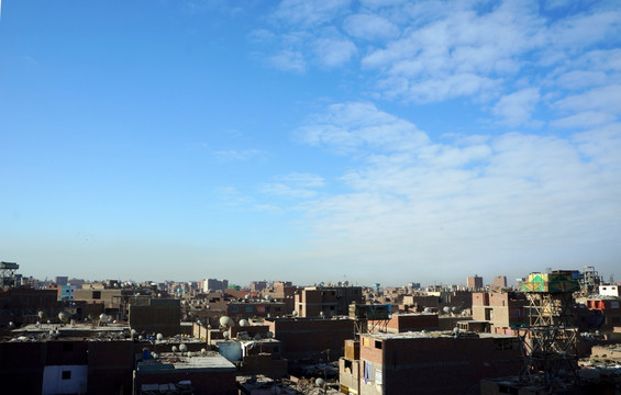 埃及城市居民住宅区