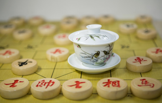 中国象棋与茶