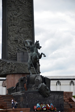 莫斯科二战胜利纪念碑雕塑