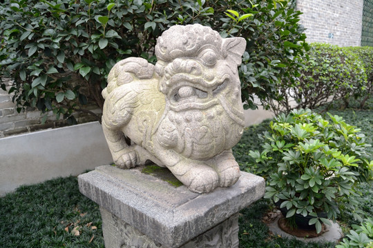 狮子 石狮 石雕 艺术