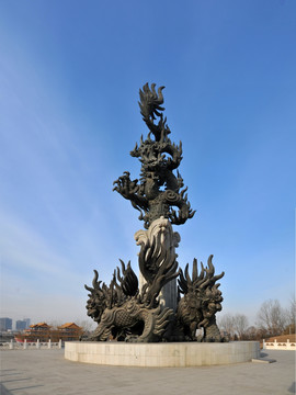运河公园雕塑