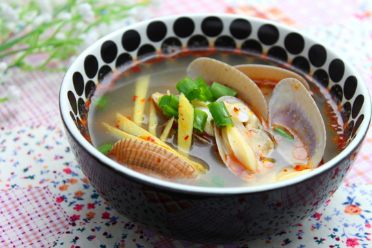 姜葱花甲汤