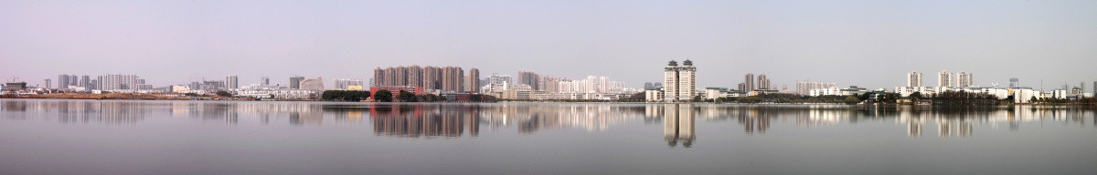 武汉东湖中南民族大学180全景