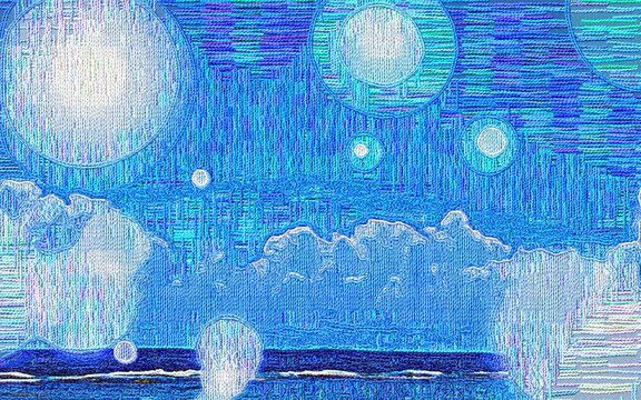 色彩艺术画 （合层）