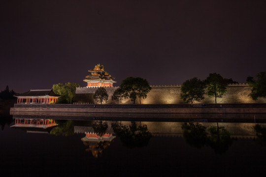 故宫角楼夜景