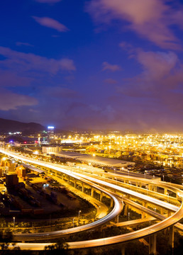 盐田港 夜景