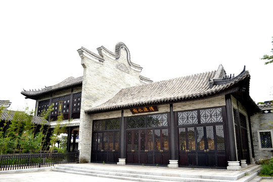 古亭 亭子 古楼 古建筑 庭院