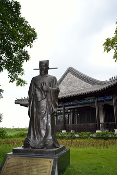 包拯石雕 雕塑  雕刻 历史