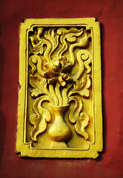中岳庙的砖雕
