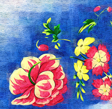 花卉装饰画 （合层）