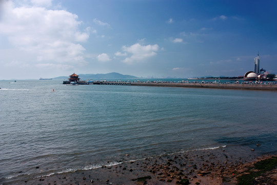 青岛栈桥风景