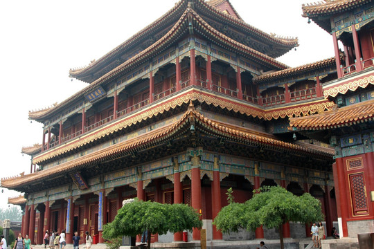 雍和宫 万福阁