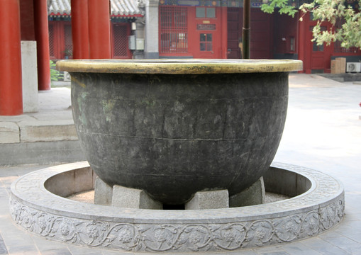 雍和宫 铜盆