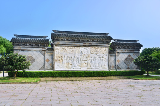 上海大观园影壁墙