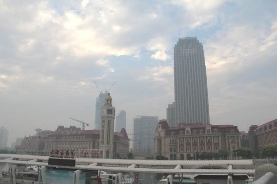 天津地标建筑  商业楼