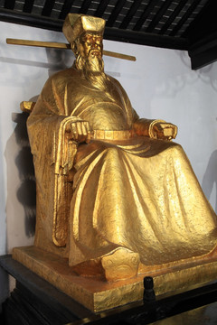 包公铜像
