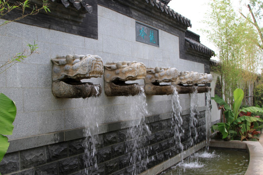 龙头喷泉