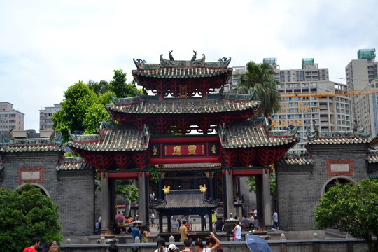 古建筑 牌坊