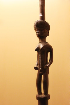 非洲 人物木雕