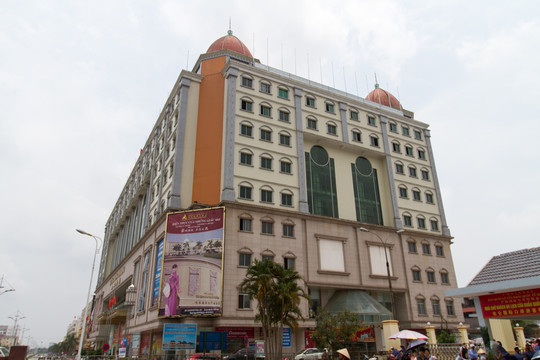 越南芒街 和平广场