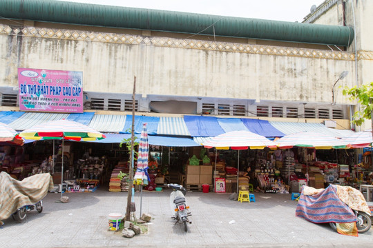 越南芒街 集贸市场