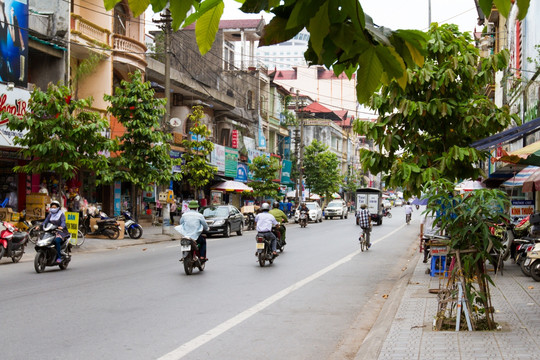 越南芒街街景