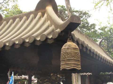 寒山寺香炉挑檐装饰