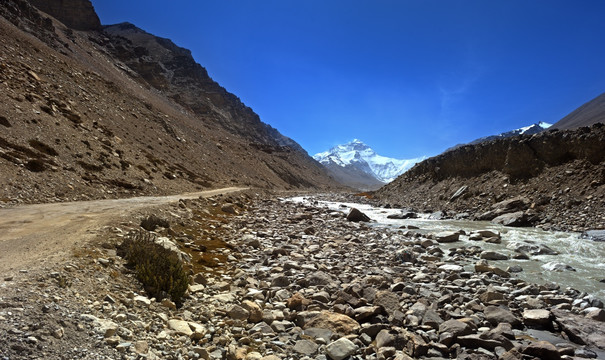 西藏珠峰沿途