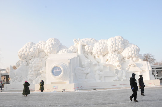 雪雕 生命乐章