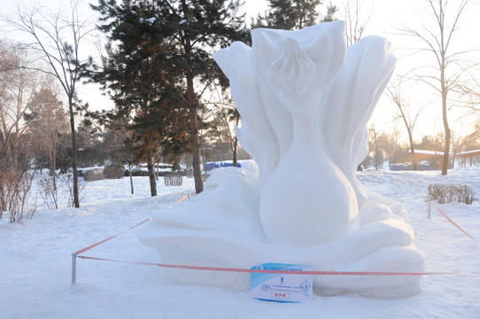 雪雕优秀奖 飞