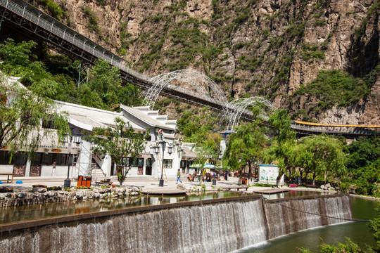 龙庆峡 滑道