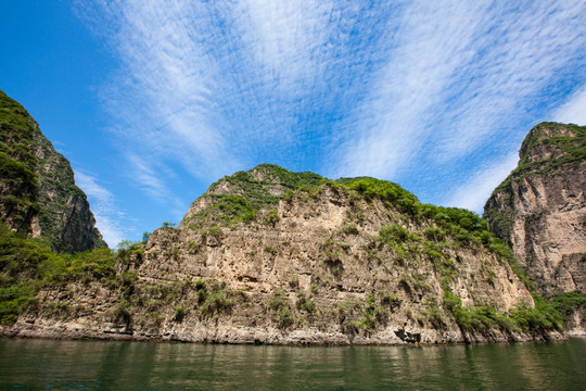 青山 碧水 蓝天