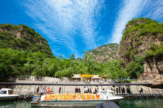 龙庆峡 游船码头