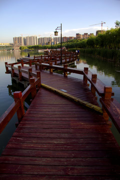 曲江南湖步道