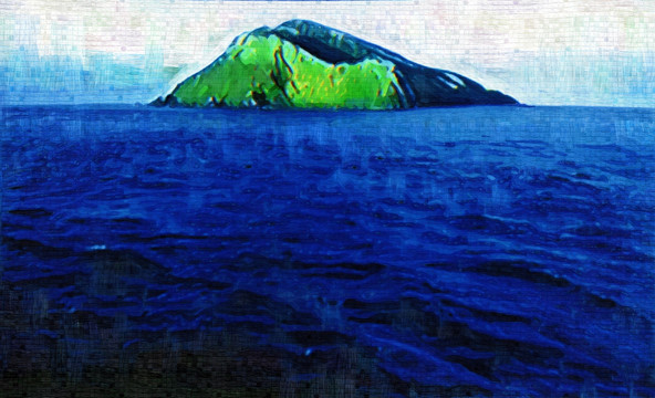 海上小岛