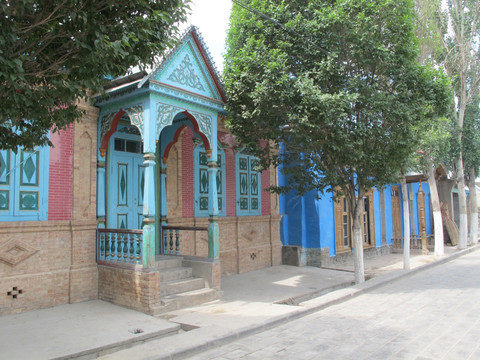 维吾尔民居老房子