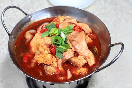 干锅鱼杂