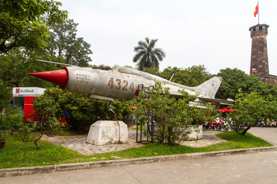 越南军事博物馆 战斗机
