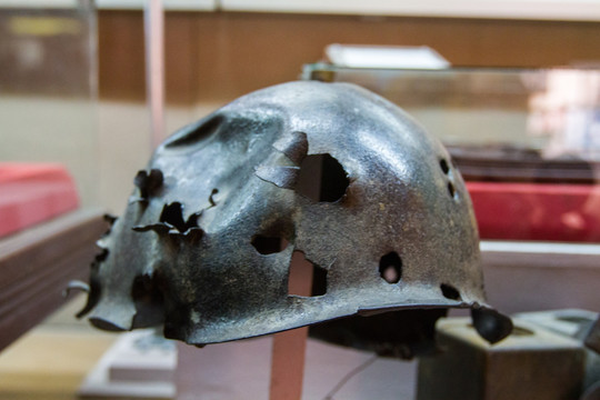 越南军事博物馆 头盔