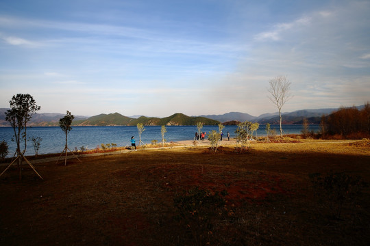 冬日泸沽湖
