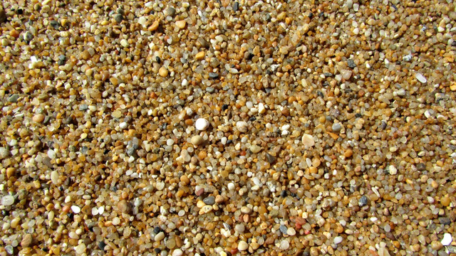 大海沙滩 沙子