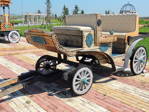 俄罗斯老式马车
