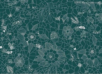 矢量花纹
