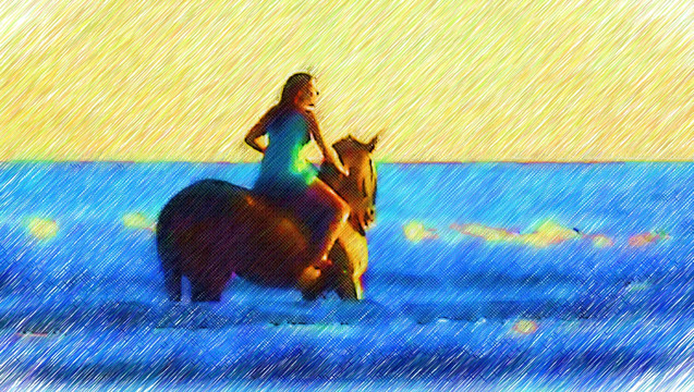 骑马