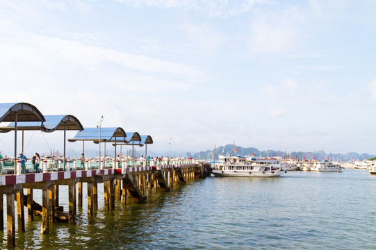 越南下龙湾 旅游码头