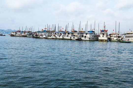 越南下龙湾 旅游码头