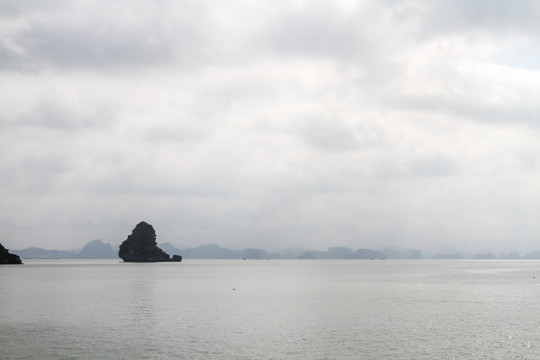 海上桂林 越南下龙湾风光