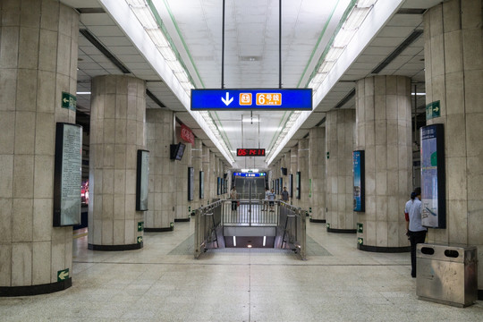北京地铁 车公庄站